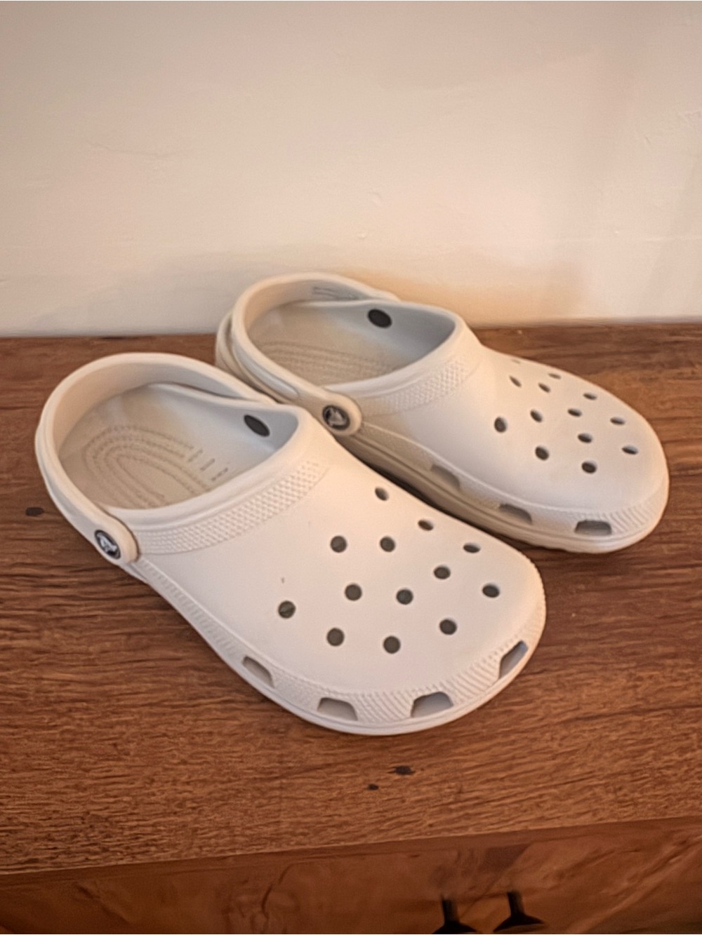 Crocs light grey